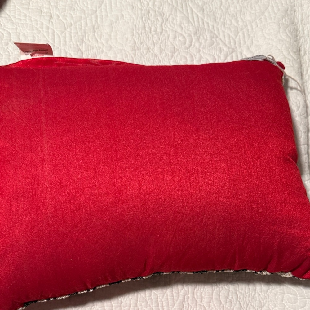 Festive Beaded Holiday Pillows - Picture 6 of 9